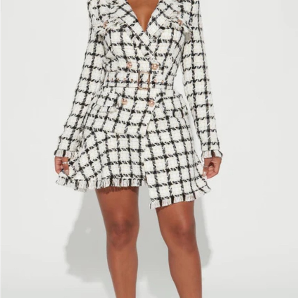 Blazer mini dress
